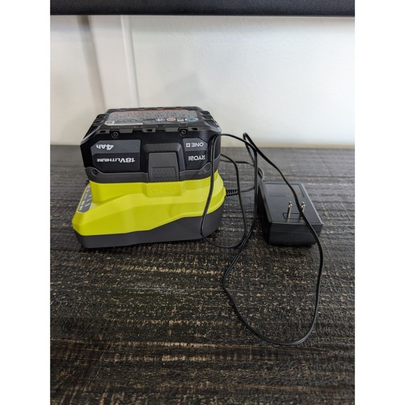 Ryobi Other - RYOBI ONE+ 18V Lithium 4Ah Battery (PBP005) & Charger PCG002